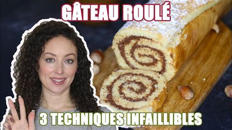 Comment réussir son gâteau roulé 3 astuces YouTube