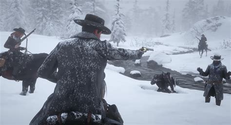 There is snow falling in Ambarino now! : r/RedDeadOnline