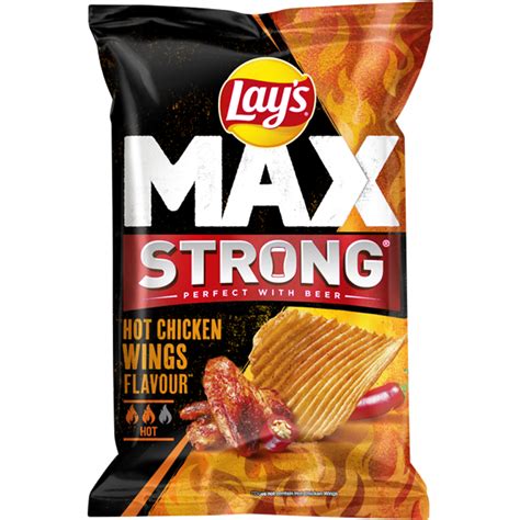 Lay S MAX Strong Hot Chicken Wings Lays Benelux