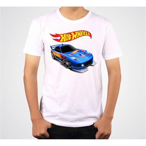 Camisa Blusa Infantil Hot Wheels Shopee Brasil