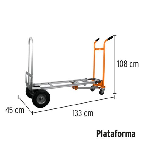 Carreta Convertible De Aluminio En Truper Safety Solutions Company