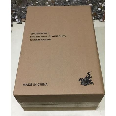 九尾妖姬 Hot Toys MMS165 蜘蛛人3 1 6 比例 陶比麥奎爾 黑蜘蛛人 公仔電影12寸 蝦皮購物