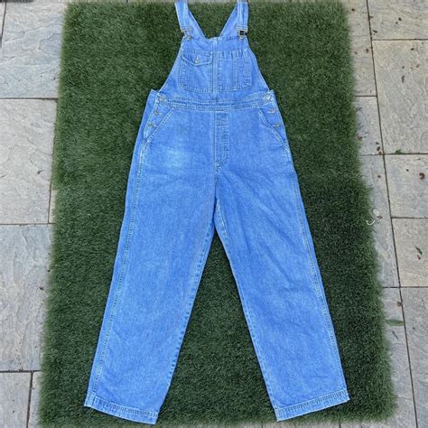 Vintage Overalls Gap Denim Overalls Oversized Depop