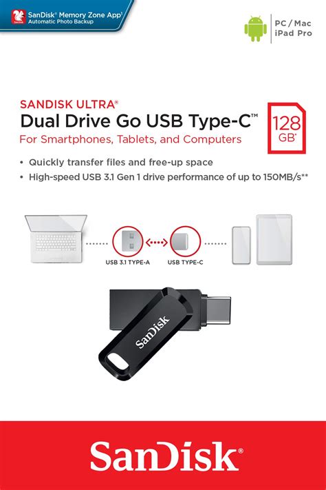 Usb Otg Type C Gb Sandisk Ultra Dual Drive Go Sdddc G G