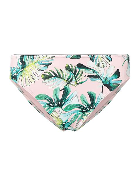 Esprit Bikini Slip Mit Bl Ttermuster Rosa Online Kaufen