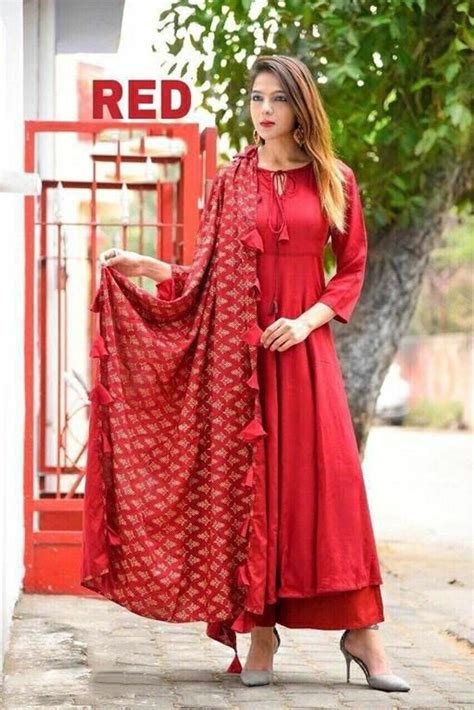 Designer Women Kurti Palazzo Set With Dupatta For Women And Etsy