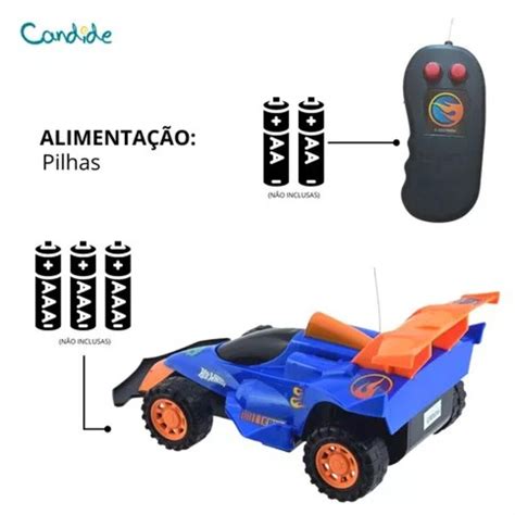 Veículo Controle Remoto Hot Wheels Shockwave Candide Incontro Crie Momentos Especiais