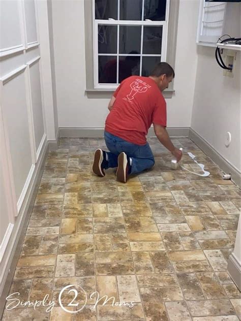 Handy How To Guide For Installing Peel Stick Tile Over Linoleum