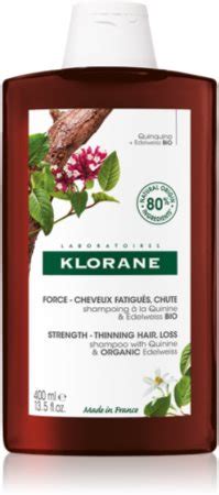 Klorane Quinine Edelweiss Bio Strengthening Shampoo Against Hair Loss