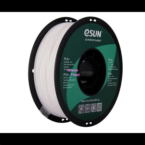 Esun PLA Beyaz Filament 1kg 1000gr Yüksek Kalite