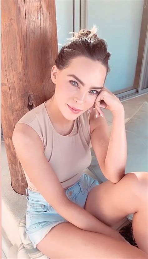 Belinda Lleva Un Body Nude Y Shorts En Instagram Vogue