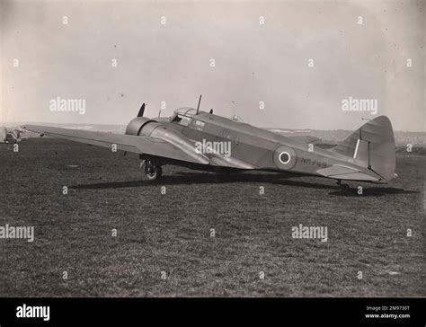 Airspeed AS10 Oxford I, NM749 Stock Photo - Alamy