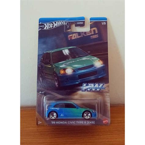 Jual HOT WHEELS HOTWHEELS SPEED GRAPHICS HONDA CIVIC TYPE R EK9 FALKEN