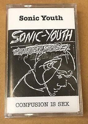 SONIC YOUTH CONFUSION IS SEX PLUS KILL YR IDOLS 1995 SEALED CASSETTE TURKEY EBay