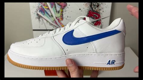 Nike Air Force 1 Low Retro Color of the Month Varsity Royal Review ...