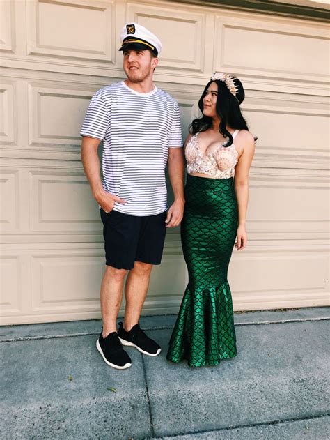 Diy Sailor And Mermaid Couple Costume