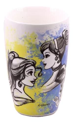 Caneca Princesas Porcelana Ml Disney Original Parcelamento Sem Juros