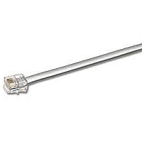 14ft (4.25m) RJ12 6P6C Straight Modular Cable | Modem, Phone and ...