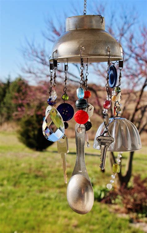 Whimsical Repurposed Wind Chimes Welcome To Nanas