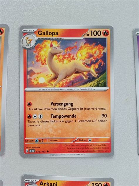 Gallopa Deutsch Pokemon Mew Kaufen Auf Ricardo