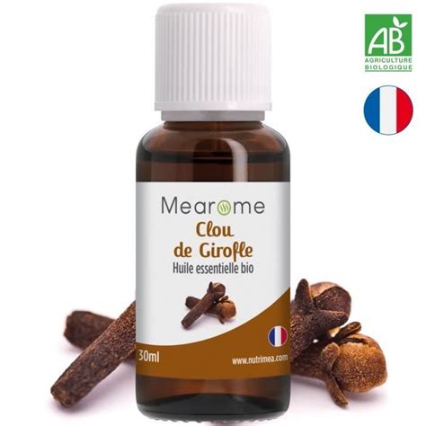 Clou De Girofle Huile Essentielle Bio Ml Pure Et Naturelle