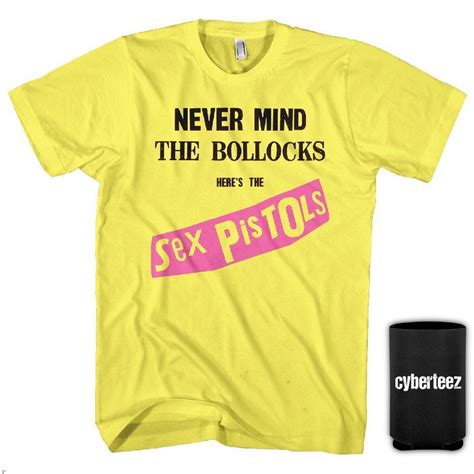 Sex Pistols Never Mind The Bollocks Album Cover Yellow T Shirt Coolie S Walmart