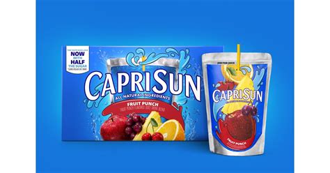 Capri Sun Cuts Sugar Amounts By 40