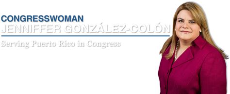 Congresswoman Jenniffer González-Colón | Representing Puerto Rico