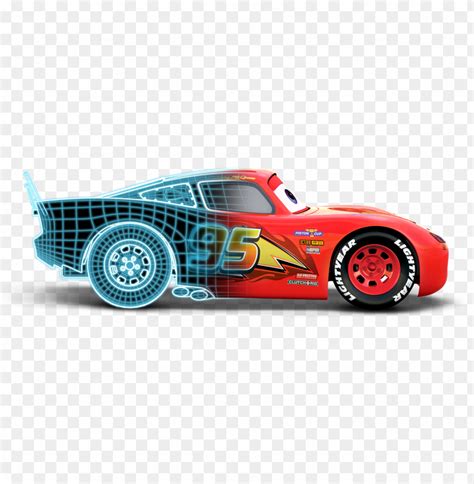 Relâmpago Mcqueen Azul Png