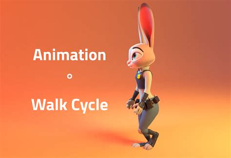 animation walk cycle behance