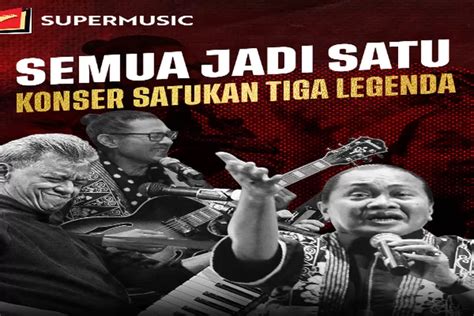 Legend 4 Musisi Senior Tanah Air Bakal Gelar Konser Semua Jadi Satu