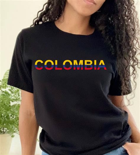 Colombia Shirt Colombia Tshirt Colombian Gift Colombia Spanish Shirt Latina Shirt