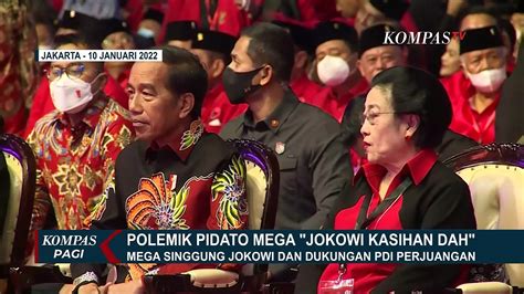 Kritik Pidato Megawati Jokowi Kasihan Dah Relawan Semua Penting