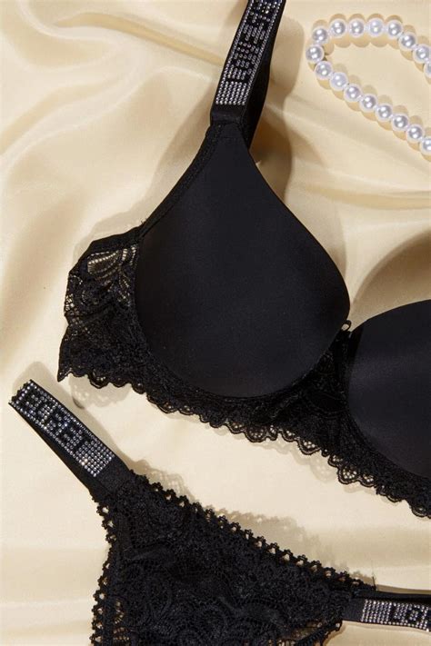 Tılsım Lingerie Siyah Love Secret Taşlı Mikro Dolgulu Sütyen Takım Fiyatı Yorumları Trendyol