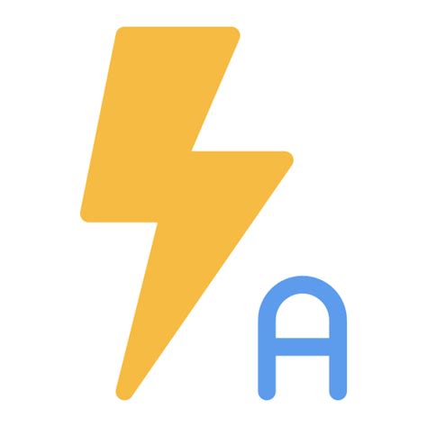 auto flash  interface icons