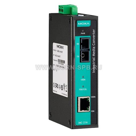 Ethernet-конвертер Moxa IMC-21A-S-SC-T — купить, цена, отзывы ...