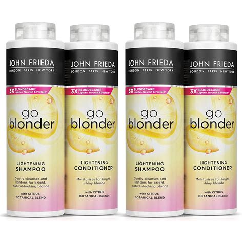 Shampoos Conditioners Sheer Blonde Go Blonder Shampoo Conditioner Duo Pack 2pk John Frieda
