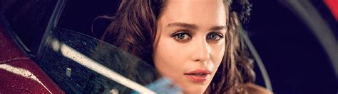 Emilia Clarke Brunette Girl 4K 184 Wallpaper IPhone Phone