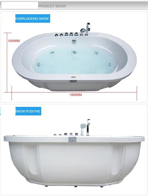Person Good Quality Acrylic Indoor Massage Bathtub Hot Tubs Jacuzzi China Massage Hot Tubs