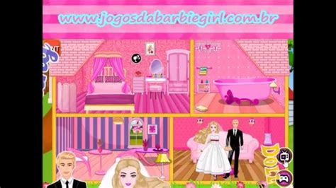 Jogos Da Barbie De Arrumar A Casa Da Boneca Barbie Girl Youtube