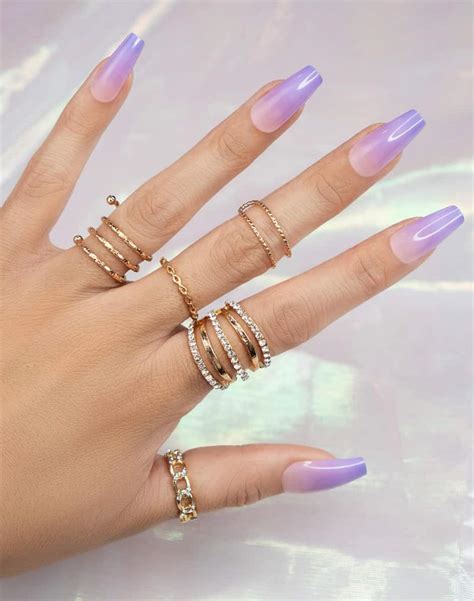 21 Stunning Purple Ombre Nails I Totally Want To Copy