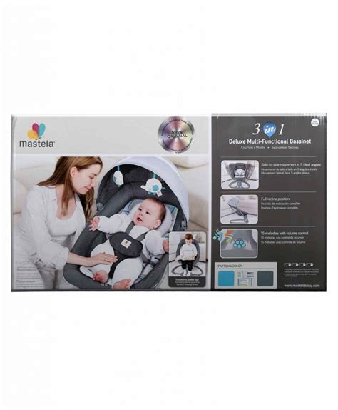 Buy Mastela 3-in-1 Deluxe Multi-Functional Bassinet - Grey - in ...