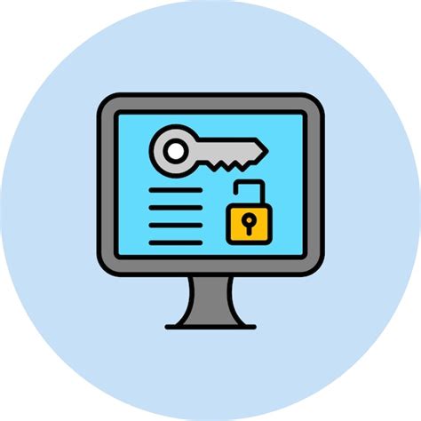 premium vector access device flat illustration