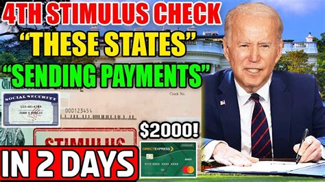 Sending Payments For Seniors 2 000 Stimulus Checks Coming In 2 Days