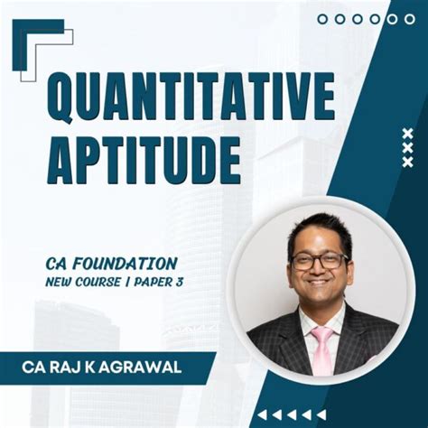 CA Foundation Quantitative Aptitude New Syllabus Best Classes