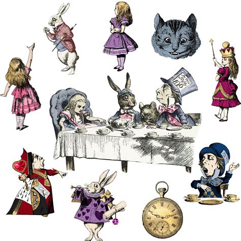 alice in wonderland drawing 8