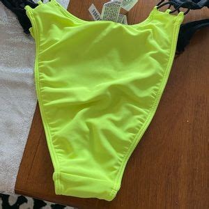 Forever Swim Nwt Forever High Leg Neon Bikini Bottom Poshmark