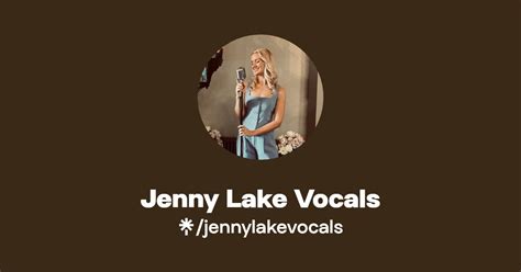 Jenny Lake Vocals Instagram Facebook Tiktok Linktree