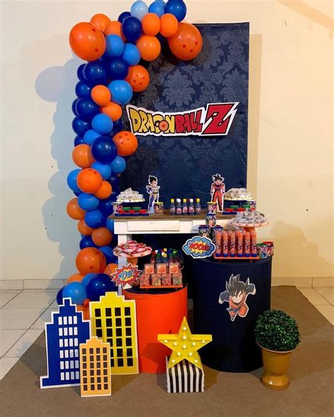 Fiesta de Dragón ball z Ideas para decorar el cumpleaños Pasteles