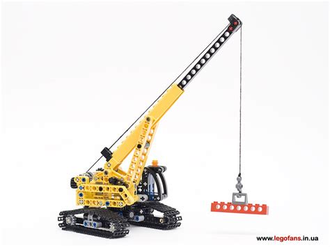 Лего 9391 гусеничный кран